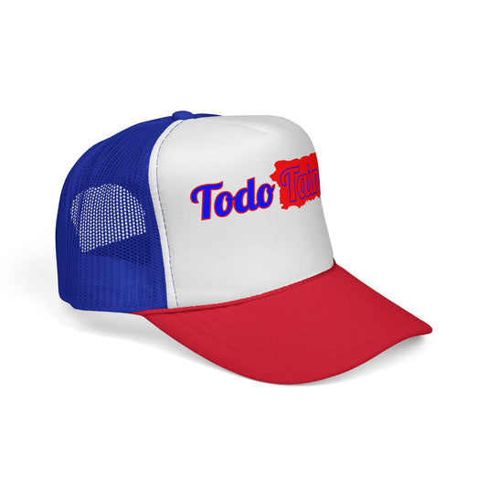 Todo Taino Trucker Cap (Red/White/Blue)