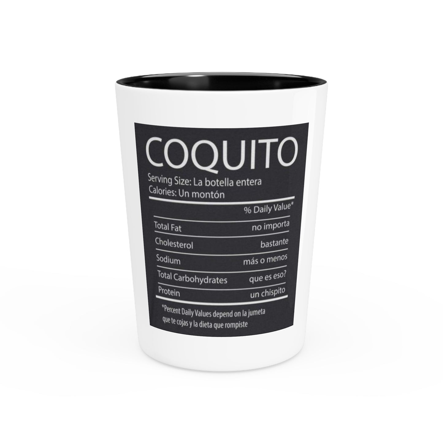 Coquito Shot Glass