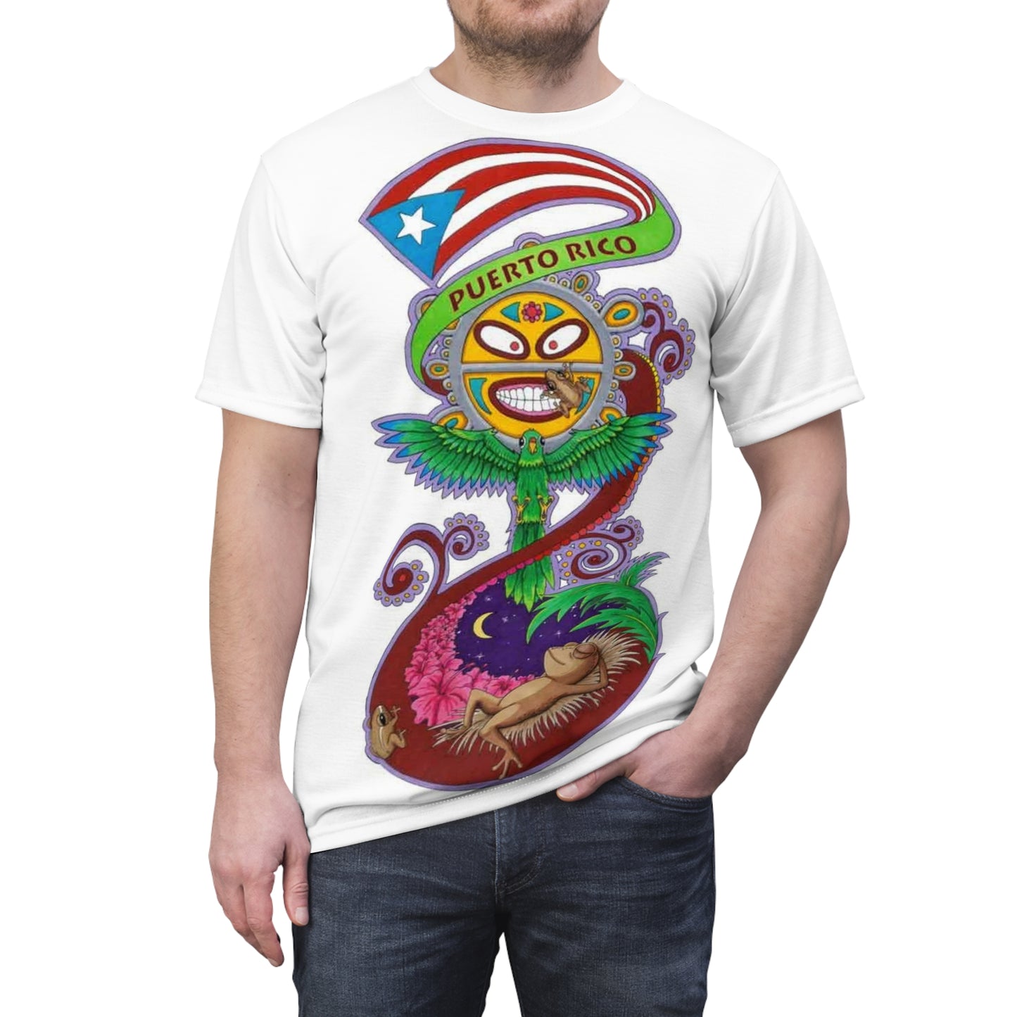 Flag/Taino Sun/Coqui