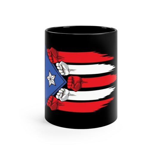 Boricua Fists Mug 11oz