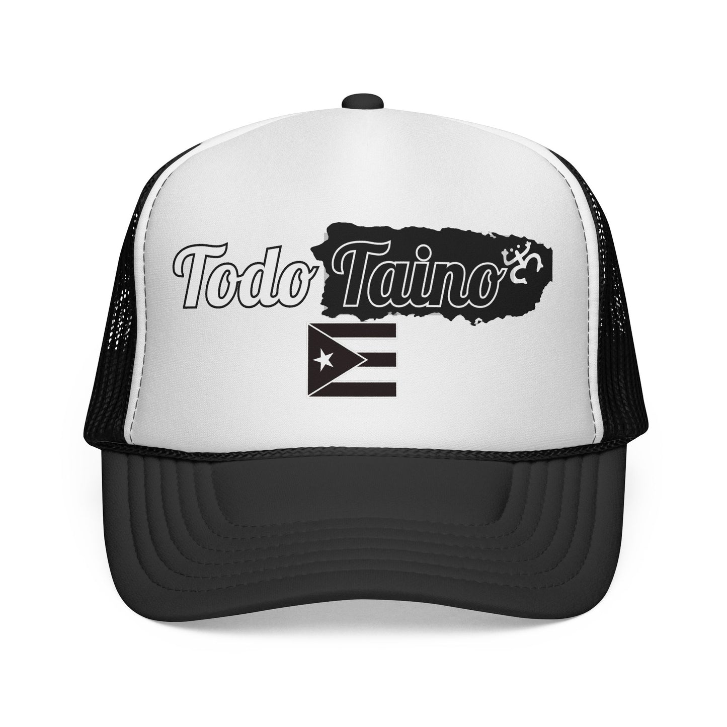Todo Taino Trucker W/PR Flag