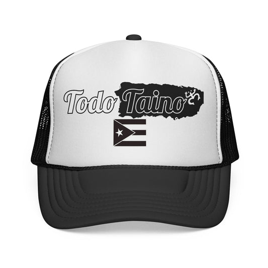 Todo Taino Trucker W/PR Flag