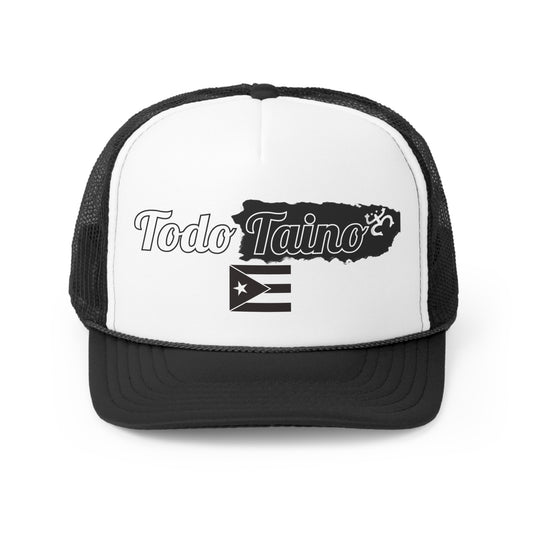 Todo Taino Trucker W/PR Flag