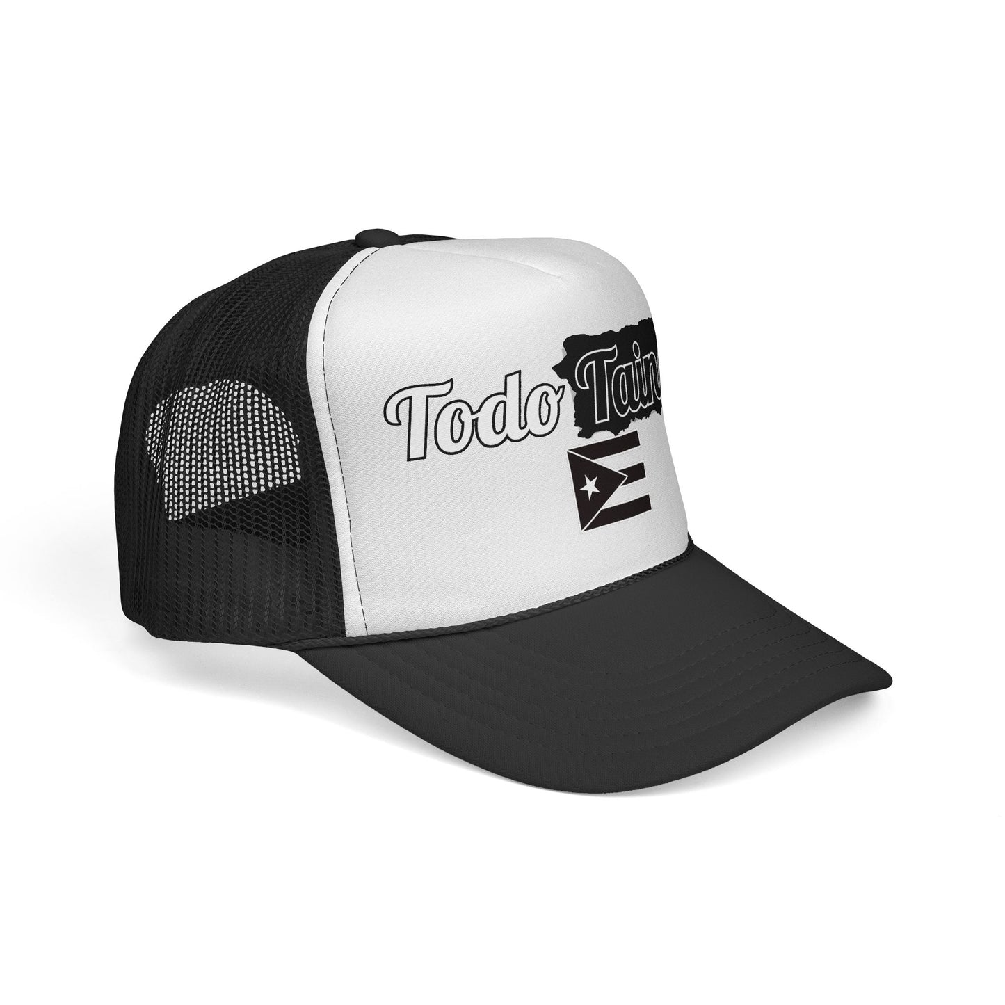 Todo Taino Trucker W/PR Flag